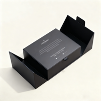 Boîte d'emballage cadeau magnétique à double porte de luxe sur mesure en gros pour parfum