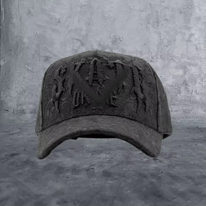 Casquettes de haute qualité personnalisées à cadre rigide Rude Awakening Caps <span class=keywords><strong>Lalala</strong></span> avec logo brodé 3D, visière incurvée, 5 panneaux, sombreros, chapeaux - Product Image 3