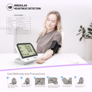 Sfigmomanometro da Braccio, Tensiometro OEM, <span class=keywords><strong>Monitor</strong></span> della Pressione Sanguigna Digitale - Product Image 6