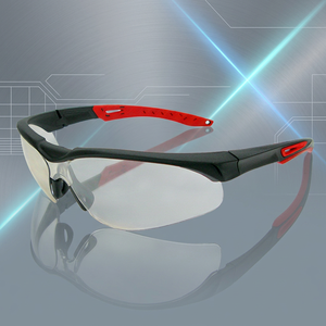 Lunettes de sécurité personnalisées anti-buée et anti-rayures, monture en nylon, pour l'exportation - Product Image 1