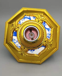 Plaque de lampe ronde légère Hslelectrical en forme de <span class=keywords><strong>lotus</strong></span>, en PP, pour usage intérieur, double usage, avec douille de lampe et garantie de 10 ans - Product Image 6