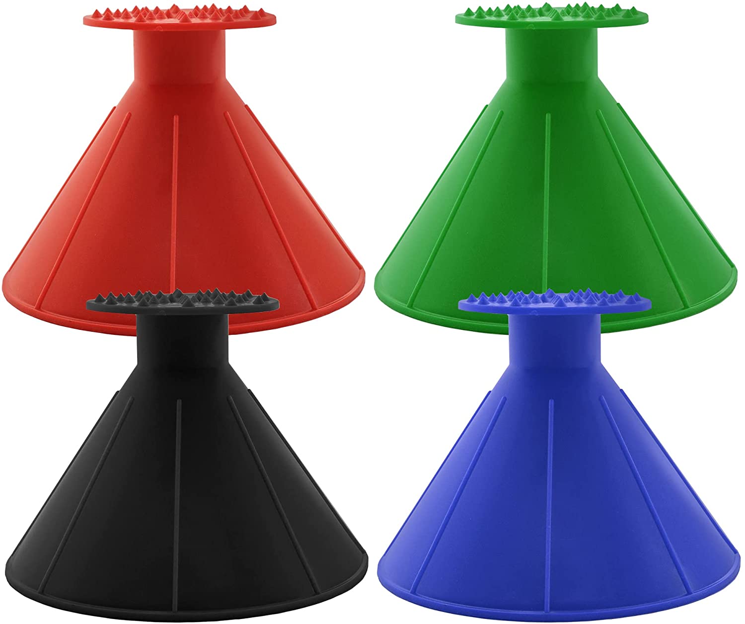 Новинка, оптовая продажа, Круглый Волшебный конусный автомобильный скребок для льда, воронка для удаления снега, лопата для лобового стекла, инструмент для чистки автомобиля в подарок