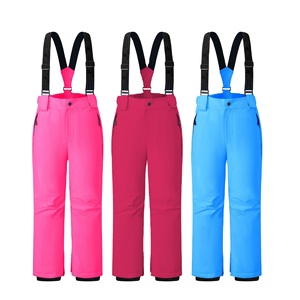 Pantalones de Esquí para Niños YZ, para Hombres y Mujeres, Deportes al Aire Libre, Impermeables, Resistentes al Viento, Resistentes al Frío, Cálidos, de Poliéster, Equipo Especial para Esquí - Product Image 1