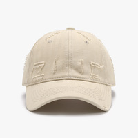 Gorras Deportivas con Efecto Desgastado, Gorra de Béisbol de 6 Paneles sin Estructura, Personalizada con Bordado, Estilo Dad Hat
