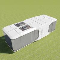 Casa Capsula Prefabbricata Componibile da 11,5m con Interni Extra Larghi da 6,4m, Installazione Rapida, Casa Modulare Container