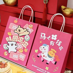 Printing Takeaway Shopping <b>Paper</b> <b>Packaging</b> Bag for Foods <b>Paper</b> Bag Handles with Your Own Logo - Product Image 6