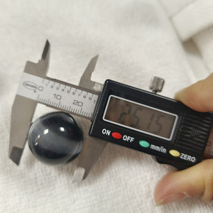 Cuentas Sueltas de Piedra de Cristal Sintético Ojo de Gato, Forma de Bola Sin Agujero, 25 mm - Product Image 2