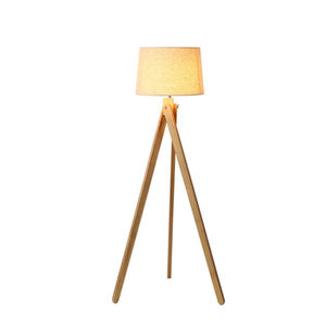 Bureau Moderne LED Lampadaire Demi Lune Strass Petite Taille E27 Base en Bois Salon Trépied Haut CRI 95 5 Ans - Product Image 1