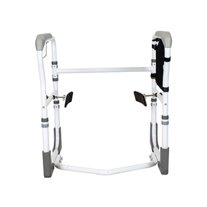 Barres d'appui pliantes pour siège de toilette LQX-050032 avec pince, capacité 250 kg, antidérapantes, pour personnes âgées, équipement de sécurité pour salle de bain - Product Image 2