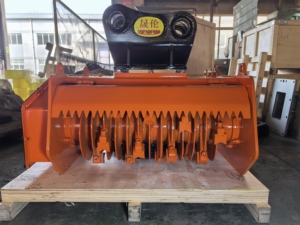 Nuovissima Trinciatrice Forestale Idraulica da 5-6 Tonnellate per Escavatore per Lavori di Costruzione - Product Image 5