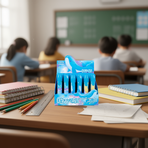 Dolphin Click Eraser 30Pcs Mechanical Dolphin Shape Rubber PP Erasers For School Office Use - Product Image 2