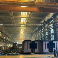 Pont en structure d'acier sur mesure, pont en treillis d'acier préfabriqué pour autoroute
