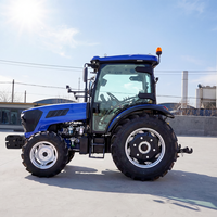 Traktor Mini LUYU Traktor Pertanian Traktor Kebun 4x4 4wd 50 Hp untuk Pertanian