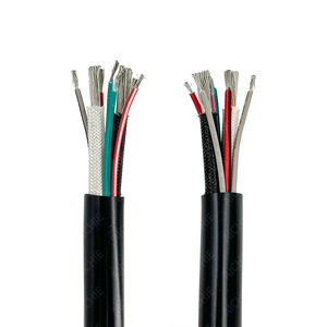 สายไฟทองแดงหุ้มฉนวน PVC แบบกลม หลายแกน 300V สำหรับงานอุตสาหกรรม สายเคเบิลแกนเดี่ยว ผลิตที่ตงกวน - Product Image 1