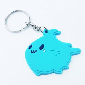 Llavero de PVC Suave Personalizado con Diseño de Anime 2D/3D, Llavero de Goma con su Logotipo y Cadena - Product Image 5