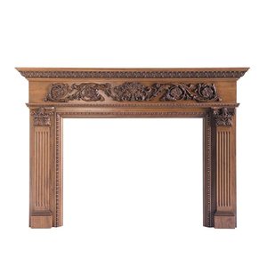 <span class=keywords><strong>Cheminée</strong></span> classique Manteaux en bois poêle à <span class=keywords><strong>insert</strong></span> à bois <span class=keywords><strong>cheminée</strong></span> intérieure manteaux de cerisier - Product Image 1