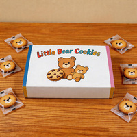 Boîte à gâteau pliable en promotion, boîte d'emballage pour brownie, boîte d'emballage pour gâteau