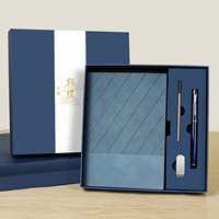 Carnet en cuir souple Yangba, agenda haut de gamme, carnet épais, coffret cadeau, logo imprimé personnalisé