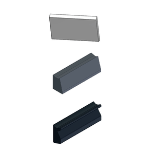 Pièces de rechange HS/HW d'excellente qualité pour les têtes de coupe T204-T204H serrant les cales en acier trempé et trempé - Product Image 1