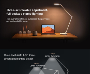 Đối với Xiaomi Mijia thông minh LED bàn đèn Pro thông minh đọc bàn đèn gấp cạnh giường ngủ ánh sáng ban đêm WIFI ứng dụng mô hình Đèn bàn - Product Image 5