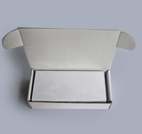 Vente en gros de cartes de visite 100% polycarbonate/PVC CR80, ISO 13.56MHz, imprimées UV, imperméables, résistantes aux intempéries, NFC RFID, communication QR