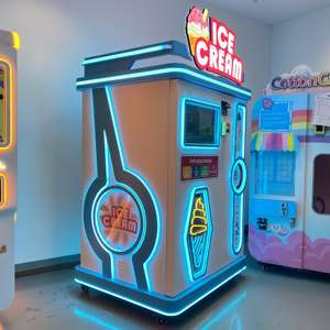 JOY FUNPLAY Factory Manufacture Fully Automatic Ice Cream <strong>Machine</strong> with Vending <strong>Machine</strong> - Product Image 2