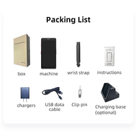 SDK gratuit Android 12 GMS Collecteur de données Bluetooth NFC GPS OTG Lecteur de code QR 2D portable robuste Scanner de codes à barres industriel PDA