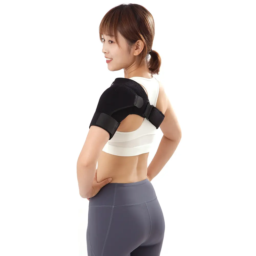 Hot Sale Adjustable Shoulder Protector Injury Prevention Brace Shoulder Pad for Women and Men