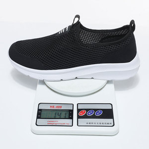 Chaussures de sport pour hommes grande taille, respirantes, avec empeigne en maille et semelle légère en EVA, idéales pour la marche printemps-été – Vente en gros - Product Image 6