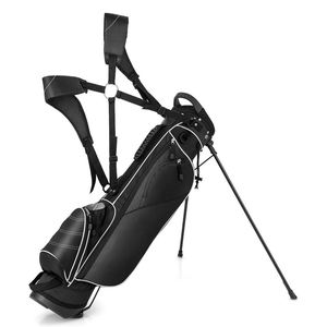 Professional <b>Lightweight</b> Custom Nylon <b>Golf</b> Stand <b>Bag</b> New Design with 4 Way Dividers Waterproof and Durable Stand <b>Golf</b> <b>Bag</b> - Product Image 1
