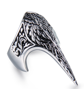 Anillo Punk de águila para hombre, anillo de <span class=keywords><strong>la</strong></span> orden de las águilas - Product Image 2