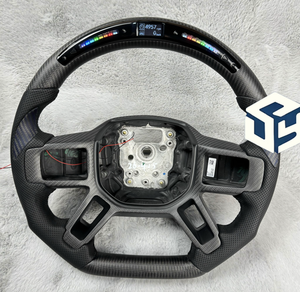 <span class=keywords><strong>Volante</strong></span> de Fibra de Carbono para Land Rover, para Range Rover, Range Rover Velar Sport, <span class=keywords><strong>Volante</strong></span> de Fibra de Carbono con Cuero Blanco y LED - Product Image 1