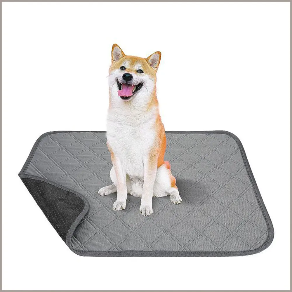 Tùy chỉnh thiết kế Hot Bán có thể giặt PEE Pads tái sử dụng Dog pad không thấm nước PET đào tạo thấm Pad cho chó