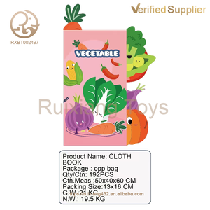 Libro educativo de tela Montessori, libros <span class=keywords><strong>para</strong></span> bebés <span class=keywords><strong>para</strong></span> niños pequeños y recién <span class=keywords><strong>nacidos</strong></span>, regalos de tela interactivos de fabricantes al por mayor - Product Image 3