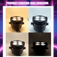 Lampu Sorot COB 4-Lampu 200W Kecepatan Tinggi dengan Kontrol DMX512 dan LED RGBW 4/8CH untuk Dekorasi Pernikahan dan Lampu Pengisi