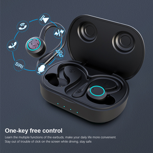 Auricolare Stereo HIFI impermeabile con gancio auricolare Audifonos Fone De Ouvido cuffie senza fili <span class=keywords><strong>Bluetooth</strong></span> Tws auricolari sportivi - Product Image 2