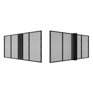Mur vidéo LED incurvé transparent SMD couleur pleine P3.9-7.8 pour extérieur et intérieur, écran LED en verre, <span class=keywords><strong>vitrine</strong></span>, étanche IP65, 3 ans - Product Image 1