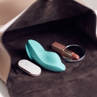 Tragbarer Klitoris- und Vaginalvibrator für Weibliche Masturbation 9-Stufen-Vibration Medizinisches Silikon IPX7 Wasserdicht
