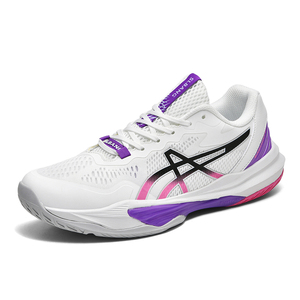 Chaussures de tennis de table et de <span class=keywords><strong>badminton</strong></span> respirantes pour femmes et hommes, baskets de tennis simples, chaussures de pickleball d'extérieur, taille 36-45 - Product Image 1