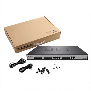OLT GPON/EPON/GEPON de 8 Puertos en Oferta, FTTH 19 Pulgadas 1U con 4*10G 8*10G SFP+ Puertos de Enlace Ascendente HSGQ OLT - Product Image 2