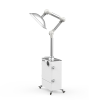 Collecteur de brume d'huile et extracteur de fumée XA350 avec filtre absorbant l'huile, efficacité de 99,99 % pour les salons de manucure, coiffure et stations de beauté