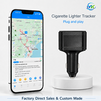 Localizador GPS Mini para Encendedor de Cigarrillos OEM ODM, Dispositivo de Rastreo Vehicular GSM/GPRS/2G Plug and Play en Tiempo Real, Empaque con Logotipo Personalizado, 3 Años de Garantía