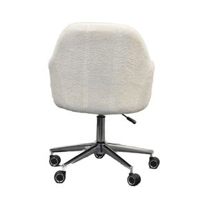 2025 nueva silla giratoria de lujo moderna, sillón decorativo ajustable en altura con pata de Metal para el tocador del hogar, sala de estar, oficina, estudio - Product Image 4