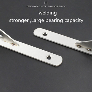 Mạnh Mẽ Hơn Tam Giác Khung Treo Tường Kim Loại Khung Kim Loại Khung Cho Gỗ - Product Image 5