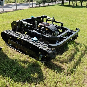 550mm Remote-controlled Lawn Mowe Home Use 7.5HP Automatic <b>Mini</b> Gasoline Remote Control Slope Mower CR-550 <b>Robot</b> Lawn Mower - Product Image 4