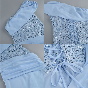 Abito lungo a sirena con spalle scoperte, modello 2026, di tendenza, snellente e aderente, con un tocco di alta classe - Product Image 4