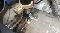 Machine de soudage TIG orbitale automatique pour tuyaux de grand diamètre, soudage par traversée de racine, acier inoxydable, acier au carbone