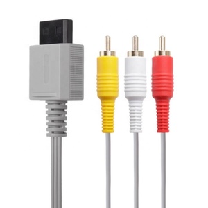 <span class=keywords><strong>Cable</strong></span> AV para Nintendo <span class=keywords><strong>Wii</strong></span>, <span class=keywords><strong>Cable</strong></span> Scart, <span class=keywords><strong>Cable</strong></span> AV para TV, <span class=keywords><strong>Cable</strong></span> RCA <span class=keywords><strong>Compuesto</strong></span>, <span class=keywords><strong>Cable</strong></span> RVL-009 - Product Image 1
