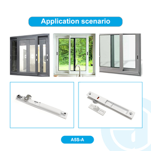 อุปกรณ์ประตูและหน้าต่างอลูมิเนียมราคาโรงงาน ตัวล็อคแบบเกี่ยวสำหรับหน้าต่างบานเลื่อน - Product Image 3