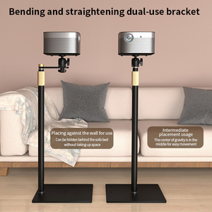 <span class=keywords><strong>Support</strong></span> de <span class=keywords><strong>sol</strong></span> universel pour projecteur Siying à angle réglable, 1/4, longueur réglable 118-150 cm, capacité de charge 10 kg, pour mur, canapé, lit - Product Image 4